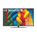 Produktbild: LG TV AI NANO81 (2025) 86 Zoll NanoCell UHD 4K - 86NANO81A6A