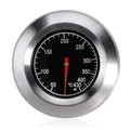 Produktbild: Edelstahl-Röstthermometer Grillthermometer, Gasgrillthermometer 60-430℃ / 100-800℉ Grillthermometer für alle Grills, Raucher und Grillwagen