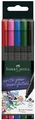 Produktbild: 5 FABER-CASTELL Fineliner GRIP FINEPEN, 5er Kartonetui