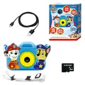 Produktbild: Lexibook, Paw Patrol, 4-in-1 Kamera für Kinder mit Schutz, Foto-, Video-, MP3- und Spielfunktionen, 15 Rahmen zur Personalisierung deiner Fotos, 8 GB Speicherkarte enthalten, DJ078PA