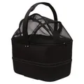 Produktbild: Trixie Fahrradkorb schwarz 41x47x29 cm für Hunde Katzen bis 6 kg mit Regenhaube