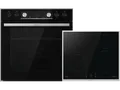 Produktbild: GORENJE BLACK SET 5 INDUCTION (BCIX6737E05BG+GI6400BXDE), Einbauherdset (Induktionskochfeld, A, 77 l)
