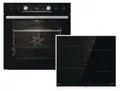 Produktbild: Gorenje Major domestic appliances set, Zonen-Induktionskochfeld, 4 Zone(n), Schwarz, Berührung, 59,5 cm, 52 cm