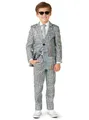 Produktbild: Opposuits Partyanzug Boys Discoballer Anzug für Kinder - Karneval Kostü, There's a Mirror on the Dancefloor: Anzug für Jungs zum Kugeln