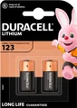 Produktbild: Batterien Duracell High Power Lithium CR123A, Spannung 3 V, 2 Stück 660852