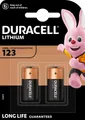 Produktbild: Duracell 2 High Power CR123A / DL123A / CR123 Lithium Batterien im 2er Blister Knopfzelle