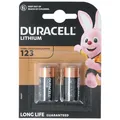 Produktbild: Duracell Photobatterie CR123A Ultra Lithium 3 Volt mit 1400mAh im 2er Blister
