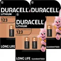 Produktbild: 3 x DURACELL Batterie Lithium Foto Rauchmelder und weitere CR123 2er-Pack