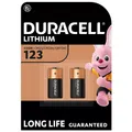 Produktbild: 2x DURACELL- CR 123A Lithium / Photo -Batterie CR123A CR17345 3V 2er im Blister