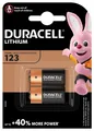 Produktbild: 2 x Duracell Lithium Photo 123 CR17345 2er Blister Schlösser, Taschenlampen