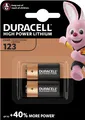 Produktbild: 1x2er Blister-Duracell Lithium Photo 123 CR17345 für Schlösser, Taschenlampen