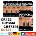 Produktbild: Duracell DL123 CR17345 CR123 123 Lithium Photo Batterie 3V 2er Blister Auswahl