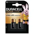 Produktbild: 2er Multipack Duracell CR123 Fotobatterie CR123A Lithium 1400 mAh 3 V 2 St.