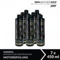 Produktbild: MANNOL Motor Flush Professional 9009 Motorspülung Motorreiniger Additiv 7x450 ML