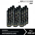 Produktbild: MANNOL Motor Flush Professional 9009 Motorspülung Motorreiniger Additiv 9x450 ML