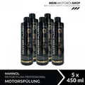 Produktbild: MANNOL Motor Flush Professional 9009 Motorspülung Motorreiniger Additiv 5x450 ML