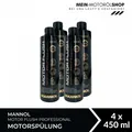 Produktbild: MANNOL Motor Flush Professional 9009 Motorspülung Motorreiniger Additiv 4x450 ML