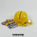 Produktbild: Theo Klein 8127 Bosch Handwerkerhelm SET Spielzeughelm Bauhelm Brille Handschuhe