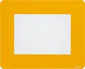 Produktbild: Bodenmarkierungsfenster Durable, für den Innenbereich, Format A5, rutschhemmend, selbstklebend & wiederablösbar signalgelb, 10 Stück 662667