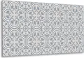 Produktbild: Deko Aufkleber Bodenbeläge PVC für die Küche Wandaufkleber Selbstklebende , Floristisches Muster - 100 cm x 50 cm