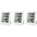 Produktbild: Thermo-/Hygrometer 3er Set mit Smiley-Komfortanzeige