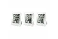 Produktbild: Miraval Klimamesser Thermo-/Hygrometer 3er Set mit Smiley-Anzeige, Magnet- und Wandhalterung, mit Standfuß