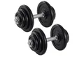 Produktbild: SONGMICS Kurzhantel Hanteln, Hantelset aus Gusseisen, verstellbar 20-40kg, für Workout, Fitnesstraining, Gewichtheben für Zuhause, Fitnessstudio