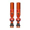Produktbild: Muc-Off Big Bore Hybrid Tubeless Ventil, Orange 30 mm - Präzisionsgefertigte Staubschutzkappen mit Revolutionärer Airflow-Technologie - Fahrradventil Kappen für Tubeless MTB/Road/Gravel Bikes