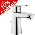 Produktbild: GROHE Waschtischarmatur BauEdge S-Size, 23328000, verchromt, 10 % Cashback, 15 cm hoch, Messing, Ablaufgarnitur und Zugstange