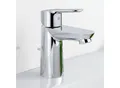 Produktbild: Grohe BauEdge Waschtischarmatur 23328000 chrom, mit Ablaufgarnitur