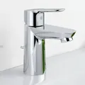 Produktbild: Grohe BauEdge Waschtischarmatur 23328000 chrom, mit Ablaufgarnitur