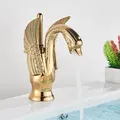 Produktbild: Waschtischarmatur Gold Wasserhahn Waschbecken Badarmatur Einhand Mischbatterie