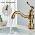 Produktbild: Antikes Messing Mischbatterie Wasserhahn Armatur Waschtischarmatur WaschbeckenDE