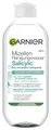Produktbild: Garnier Mizellen Reinigungswasser Salicylic – All-in-1 Gesichtsreinigung & Make-up Entferner mit Salicylsäure – Für fettige, unreine & empfindliche Haut – Mattierend & klärend – 400ml