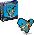 Produktbild: MEGA Pokemon Figur - Schiggy - Retro Pixel Art - 367 Steckbausteine (HTH77)