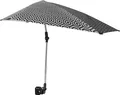 Produktbild: Sport-Brella Versa-Brella Regenschirm/Sonnenschirm – Schwarz/Weiß