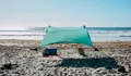 Produktbild: Strandzelt mit Sandanker, tragbares Sonnendach  2,1m x 2,1m – Patentierte mit...