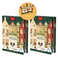 Produktbild: 2x JACOBS ADVENTSKALENDER 2025 24 Nespresso®* kompatibel Kapseln + 2x18 Colombia