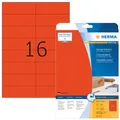 Produktbild: HERMA Universal-Etiketten SPECIAL 105 x 37 mm rot 480 Etiketten
