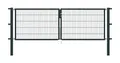 Produktbild: Alberts 650346 Doppeltor Flexo mit Zubehör | verschiedene Breiten und Höhen | anthrazit | Breite 300 cm | Höhe 100 cm