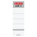 Produktbild: herlitz Ordneretiketten maX.file weiß für 8,0 cm Rückenbreite, 10 St.