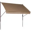 Produktbild: Angerer Klemmmarkise (Taupe, 150 cm breit)