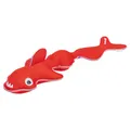 Produktbild: Beeztees Hundespielzeug Hai Aart rot, schwimmfähig, mit Tennisball, 50 cm