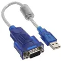 Produktbild: InLine - Serieller Adapter - USB - RS-232 - durchsichtig