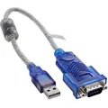Produktbild: Inline® USB zu Seriell Adapterkabel Premium, Stecker A an 9pol Sub D Stecker