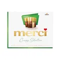 Produktbild: merci Finest Selection Mandel Knusper Vielfalt – 1 x 250g – Gefüllte und nicht gefüllte Schokoladen-Spezialitäten