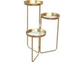 Produktbild: Blumentisch INOSIGN, gold (goldfarben, goldfarben, spiegelglas, 71), B:53cm H:71cm T:49cm, Tische, Blumentisch