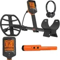 Produktbild: Quest Q35 wasserdichter Metalldetektor + Xpointer Orange