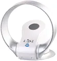 Produktbild: Sichler Haushaltsgeräte Ventilator ohne Rotor: Rotorloser 360°-Wand- und Tisch-Ventilator mit Oszillation, 26 Watt (Wandventilator schwenkbar, ohne Rotorblätter, Turmventilator)