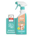 Produktbild: Green Hero Entspannungsspray 500 ml für Katzen enthält beruhigende Duftstoffe wie Baldrian, Lavendel und natürliche Katzenminze für Wohlbefinden und Entspannung